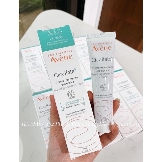 Kem dưỡng tái tạo phục hồi da Avene Cicalfate Pháp