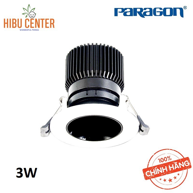 Đèn LED Paragon Âm Trần Chiếu Điểm (CRDB Series) 3W/ 5W/ 7W/ 12W - Ánh Sáng Vàng/ Trung Tính/ Trắng. Hàng Chính Hãng