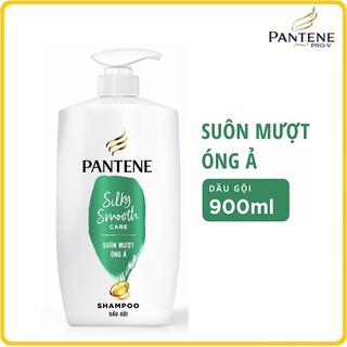 Dầu gội pantene silky smooth care suôn mượt óng ả 900ml