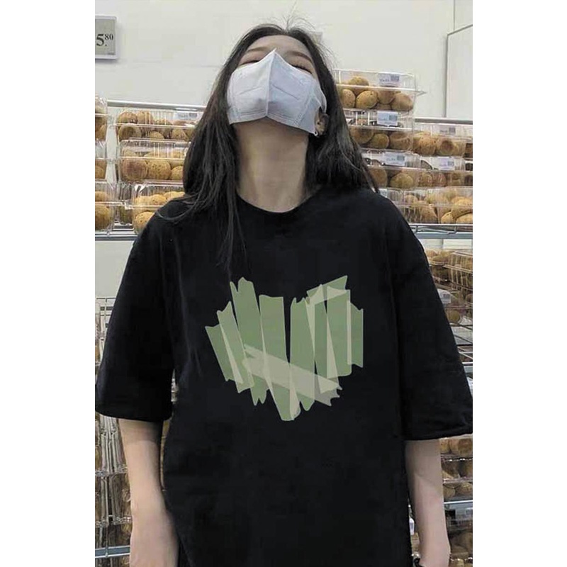 NRVP Áo thun tay ngắn cổ tròn bằng vải cotton 100% thời trang mùa hè dành cho nữ phong cách Hàn Quốc