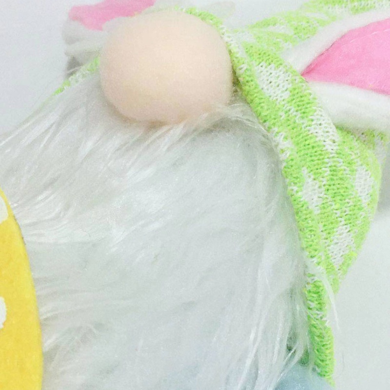 Trứng Lễ Phục Sinh Bằng Lông Nhung Thủ Công Không Mặt Trang Trí Cho Búp Bê Dwarf Swedish Tomte Elf