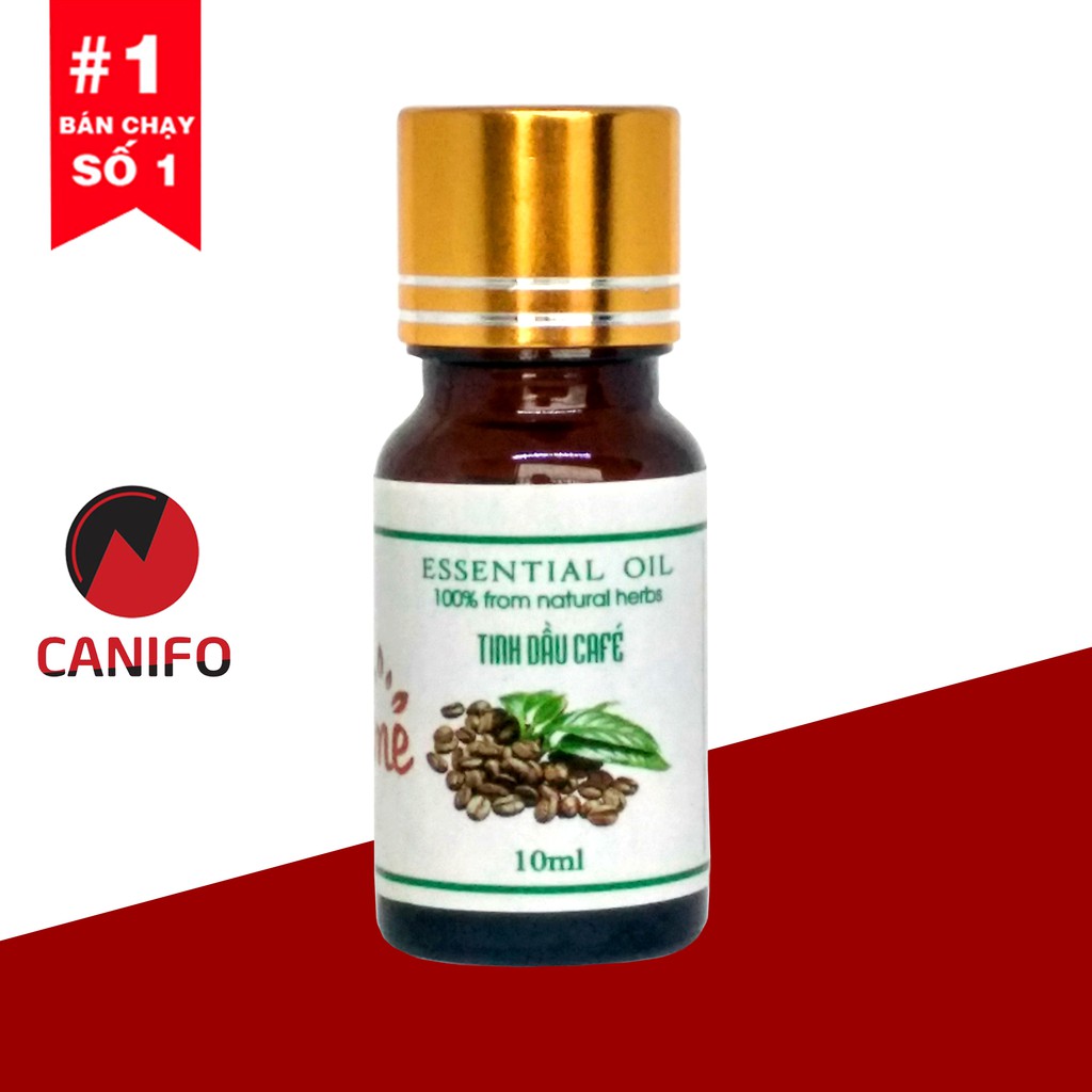 [GIÁ SỈ] Tinh dầu CAFE CANIFO 10ml - Tỉnh táo tập trung học tập làm việc, cafe cực thơm, đậm đà dễ chịu