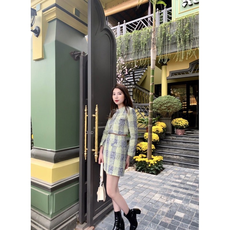 Set váy dạ tweed - GAVIN TWEED SET