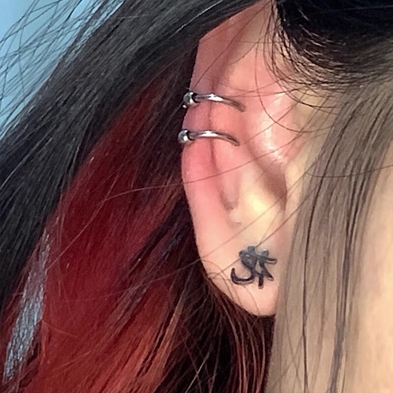 Kẹp titan kẹp tai, kẹp môi ft bi nhỏ