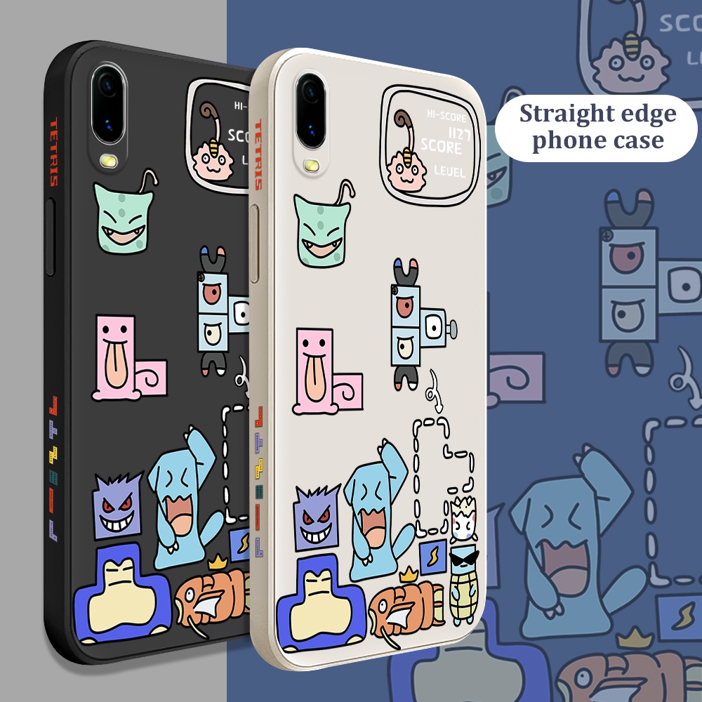 Ốp Điện Thoại Mềm Hình Máy Chơi Game Tetris Cho Huawei Honor 8X 10 20 20S 30 Lite 30 9X Pro Play #K061