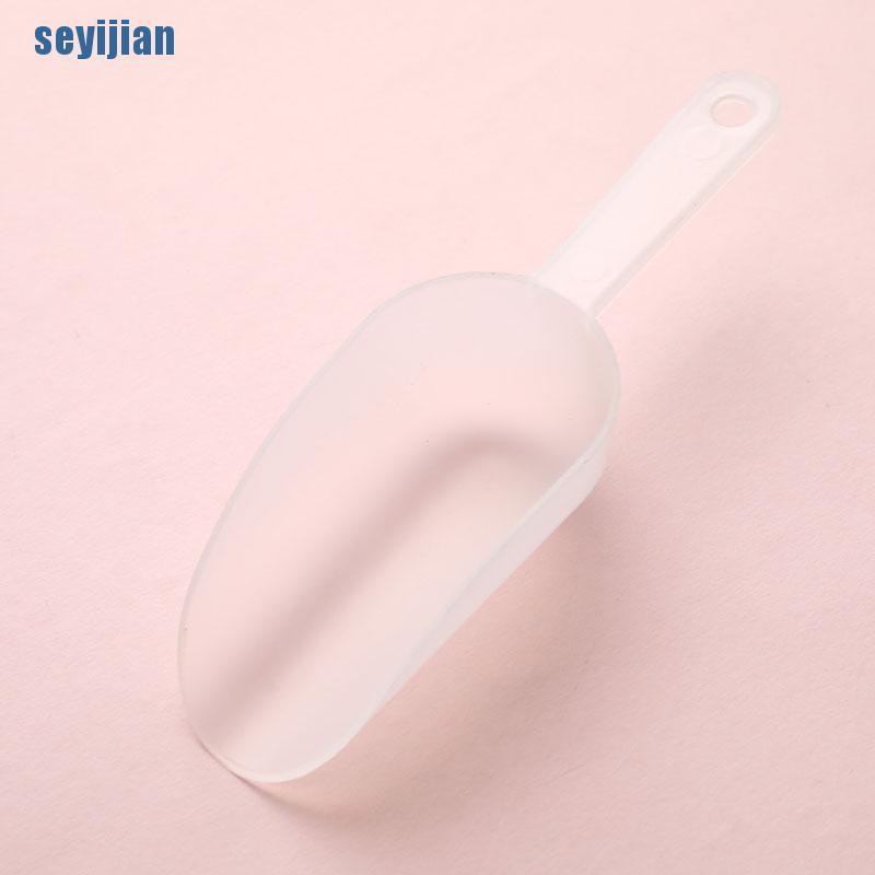 [SEYI] Muỗng Múc Đá / Kẹo / Đường Bằng Nhựa Mờ Đa Năng
