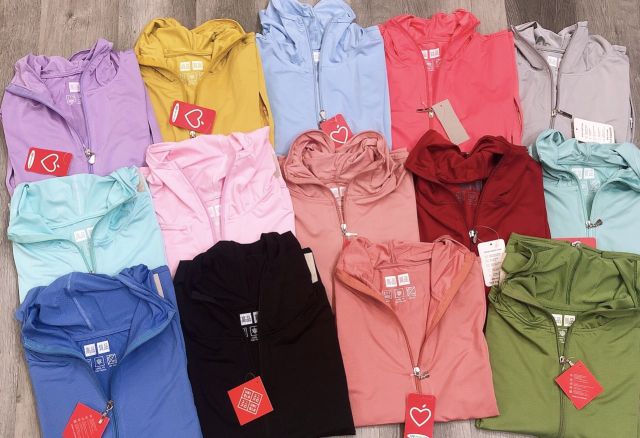 Áo khoác airism mẫu 7 (có cận vải)