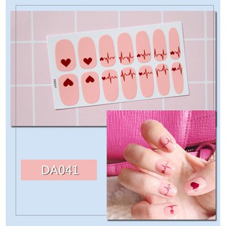 Miếng dán móng tay - Nail Wraps (14 miếng dán khô)