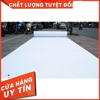 Thảm Nỉ Trắng Trải Sàn [Giá Rẻ Nhất] Trải Sự Kiện + Tiệc Cưới Khồ 2m x 0,5m