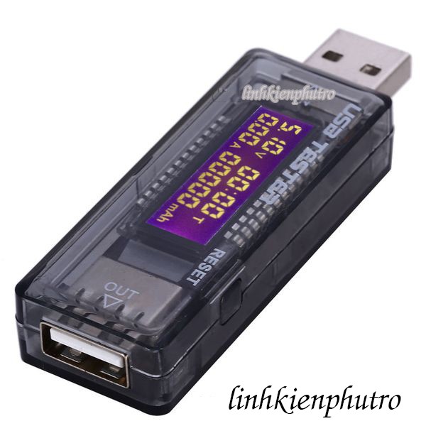 USB đo đòng áp Tester LCD-09