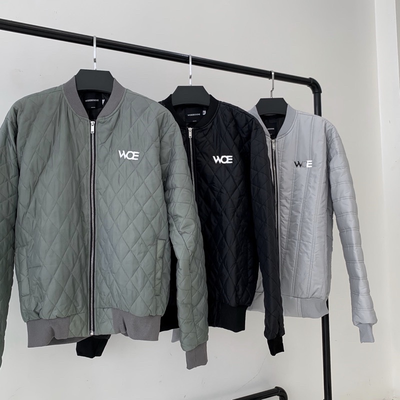 Áo bomber WOE