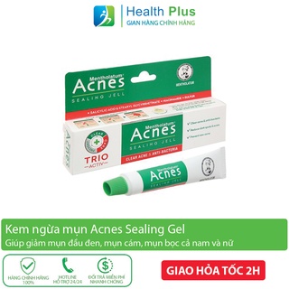 Kem ngừa mụn Acnes Sealing Gel tuýp 18g, giảm mụn đầu đen, mụn cám, mụn bọc cho cả nam và nữ