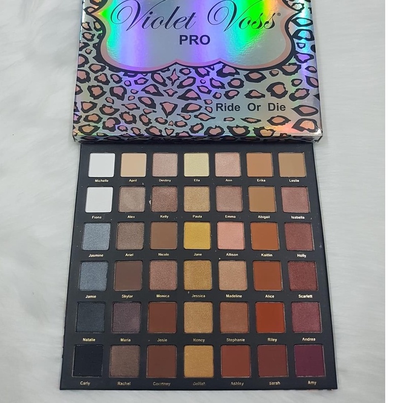 Bảng Phấn Mắt Violet Voss Pro Ride Or Die Eye Shadow Palette Chính Hãng