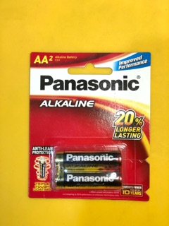01 vỉ (2 viên) Pin alkaline AA Panasonic