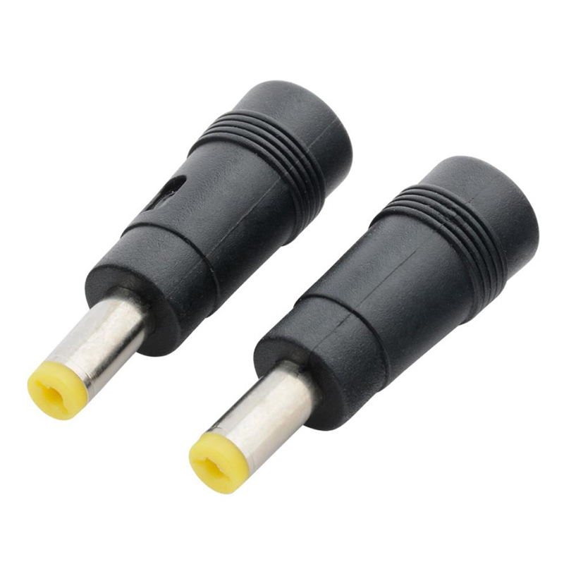 Set 2 Đầu Nối Chuyển Đổi 5.5x2.5mm Female Sang 5.5x2.1mm Male DC