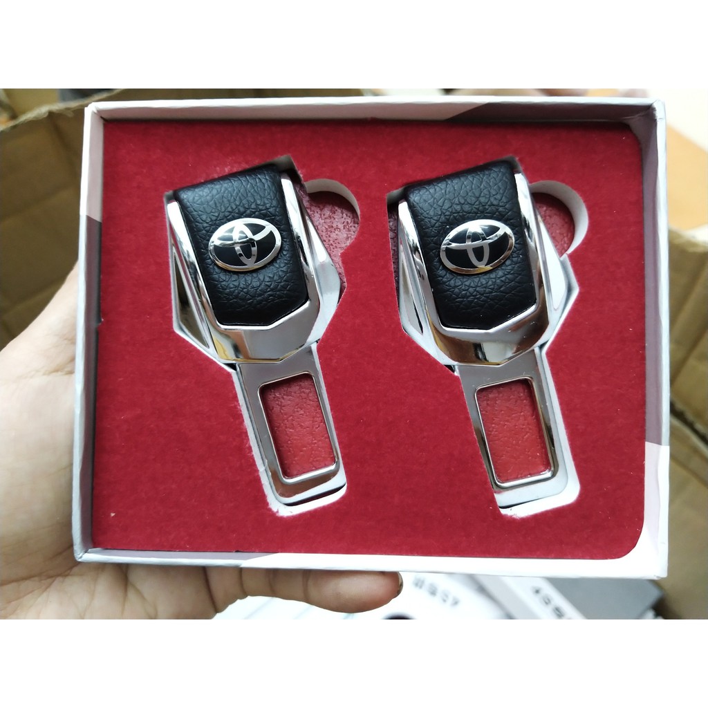 BỘ 2 CHỐT NGẮT CHUÔNG ĐAI AN TOÀN OTO HÃNG TOYOTA