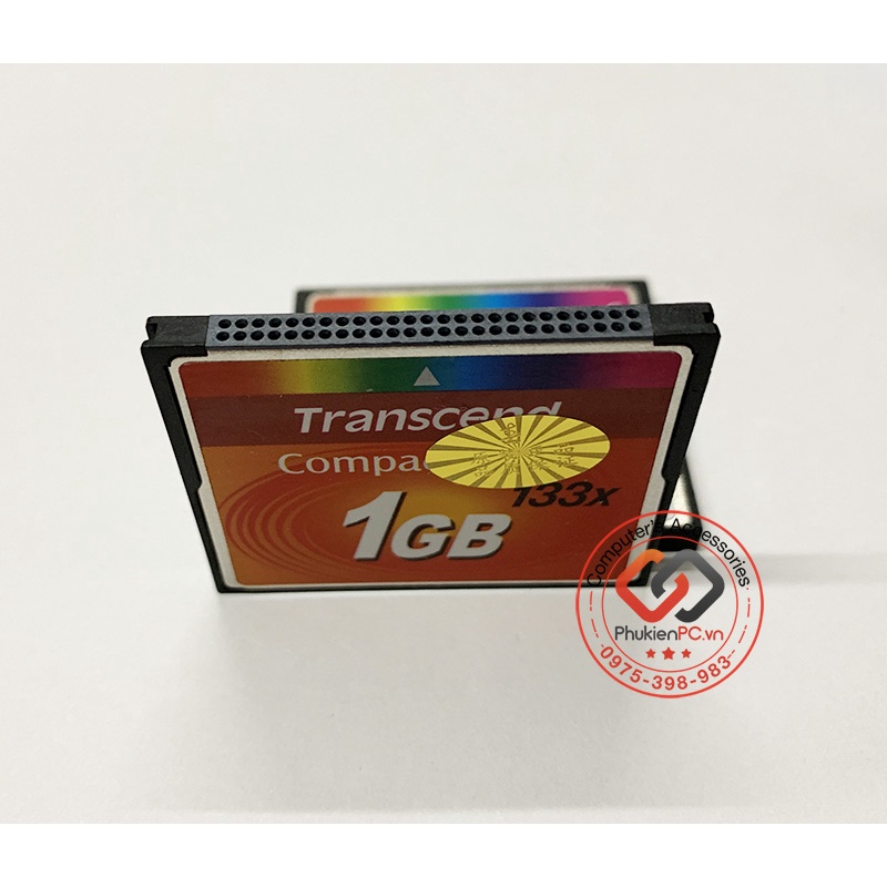 Thẻ nhớ Transcend CF Compact Flash 1GB MemoryCard công nghiệp, CNC, PLC