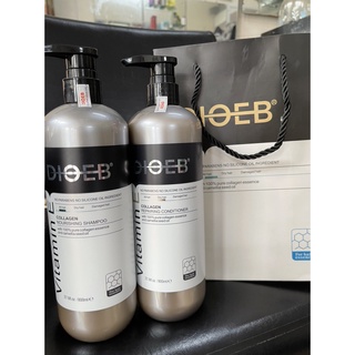 Cặp dầu gội xả dioeb vitamin e collagen 800ml x2