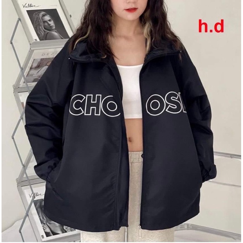 Áo gió mũ CHOOSE HD6