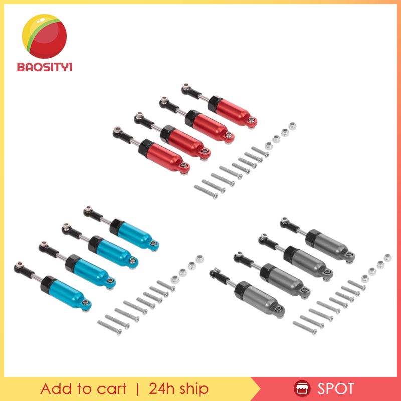 Set 4 bộ giảm xóc 1/16 cho xe điều khiển từ xa WPL C14K C24 DIY