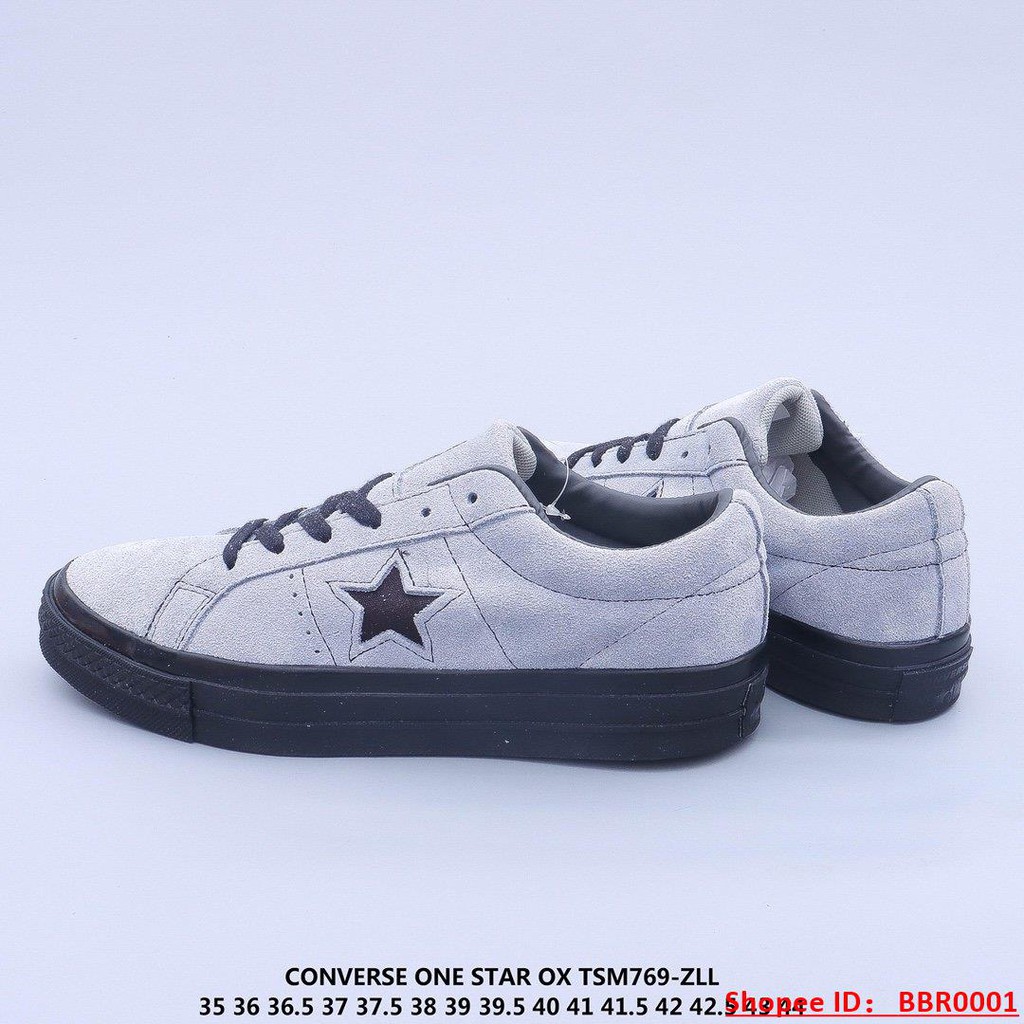 [YSG2020] Giày thể thao Converse One Star Ox đen xám