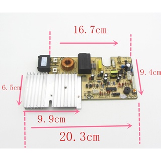 Bo mạch đa năng bếp từ cảm ứng công xuất T9 - 2200w - 9.5A