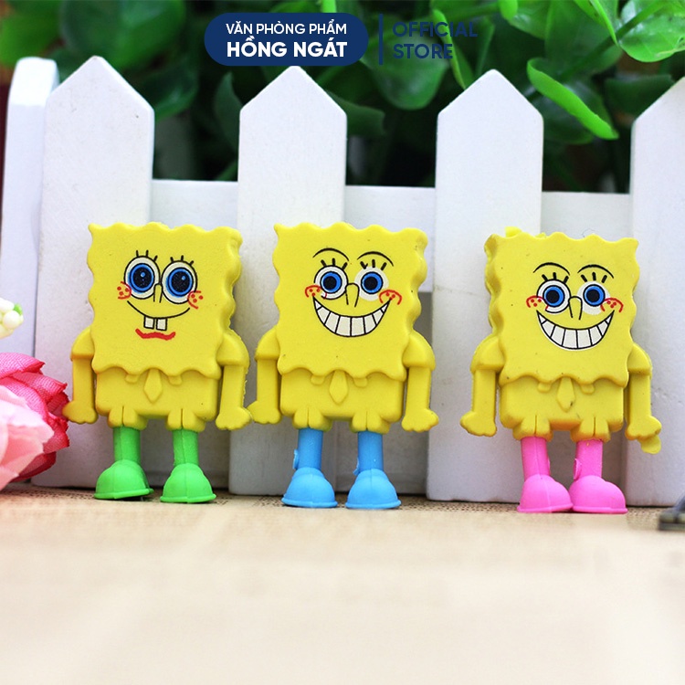 Tẩy bút chì bọt biển, đồ dùng học tập dễ thương gôm tẩy cute giá rẻ làm quà tặng học sinh văn phòng phẩm T17
