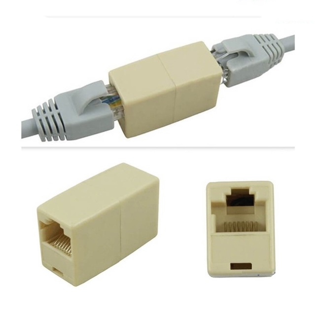 Đầu nối mạng, chia mạng 1 ra 2 chuẩn LAN RJ45