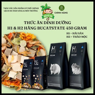 Thức ăn hamster - Thức ăn chính hỗn hợp dinh dưỡng H1 - H2 chính hãng Bucatstate 450gram dành cho hamster