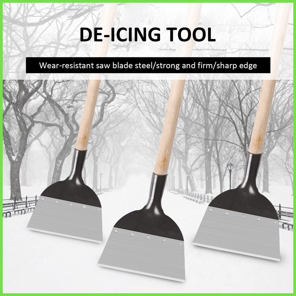 Xẻng Làm Vườn Đầu Phẳng Bằng Thép Carbon
