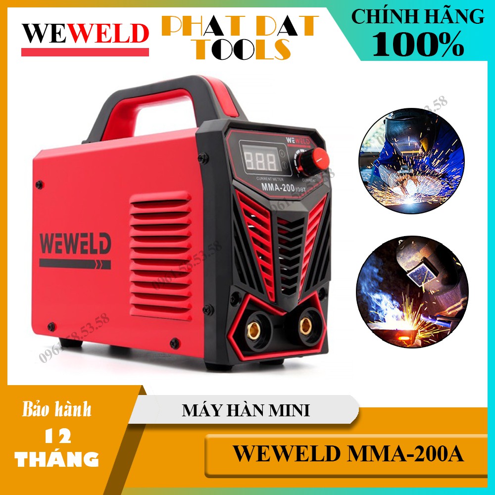 Máy hàn WEWELD mini siêu khoẻ MMA-200A - Thiết bị Phát Đạt