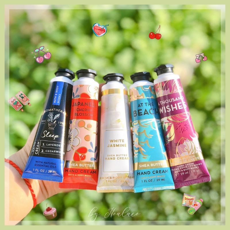 Kem dưỡng da tay nhiều mùi Bath &amp; Body works - Hand cream BBW