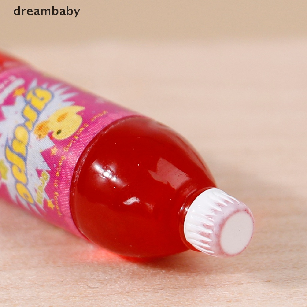 Bộ 5 Mô Hình Chai Nước Ép Trái Cây Hoạt Hình Dùng Trang Trí Nhà Búp Bê