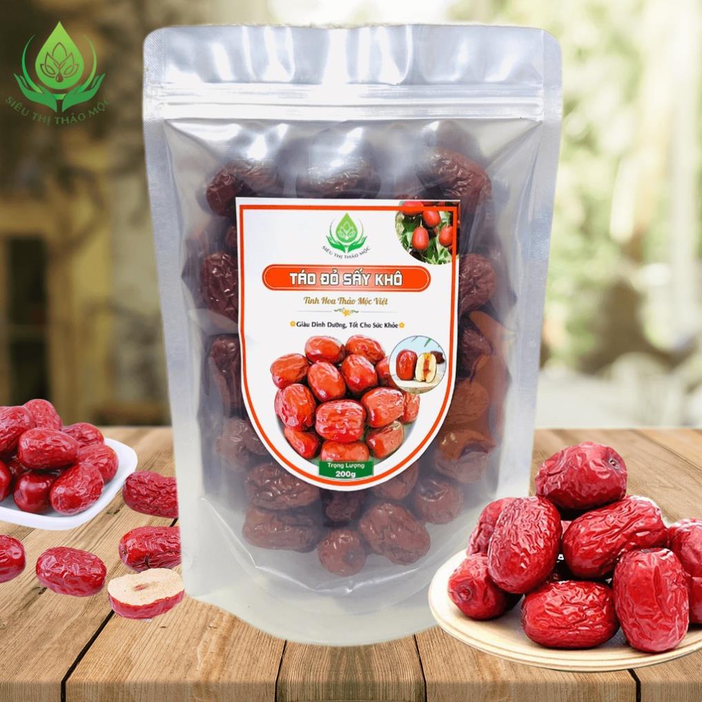 ✅[CHÍNH HÃNG] Táo Đỏ Sấy Khô Quả To Đỏ Đều Và Đẹp Loại 1