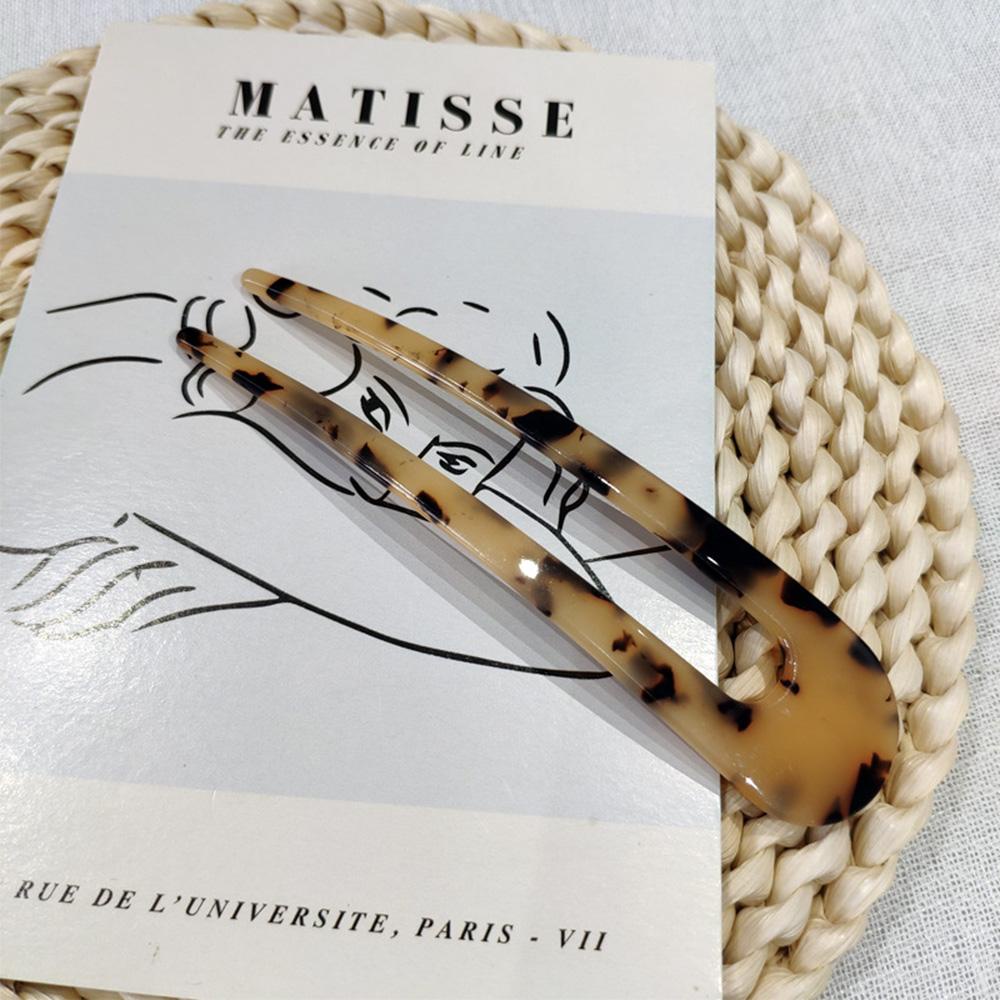 Set 2 Dụng Cụ Tạo Kiểu Tóc Xoăn Họa Tiết Da Báo