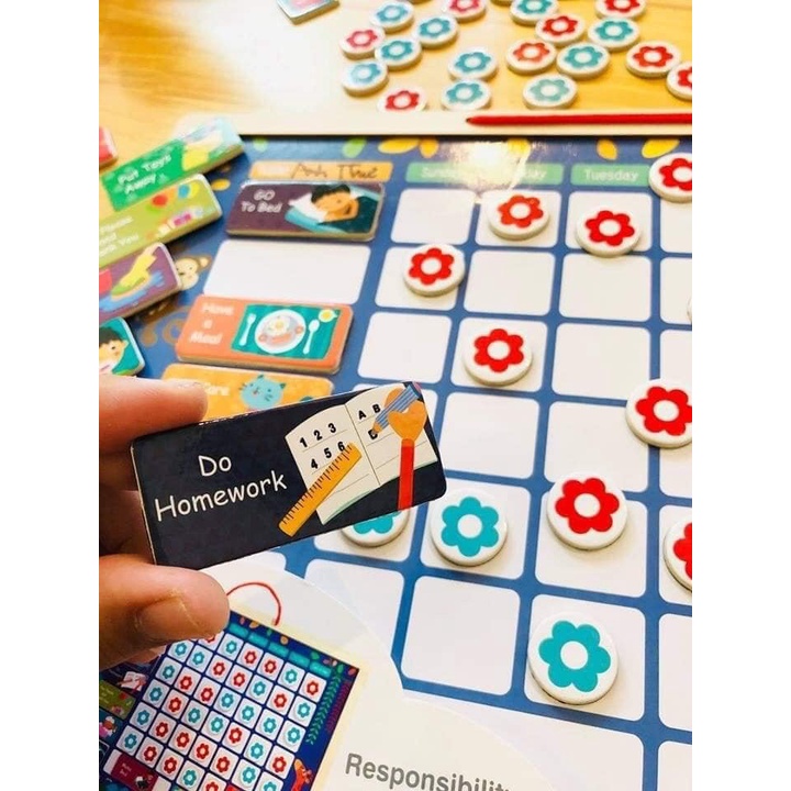 Bảng khen thưởng cho bé bằng nam châm giúp con rèn luyện tính kỷ luật và nề nếp, sticker khen thưởng cho bé