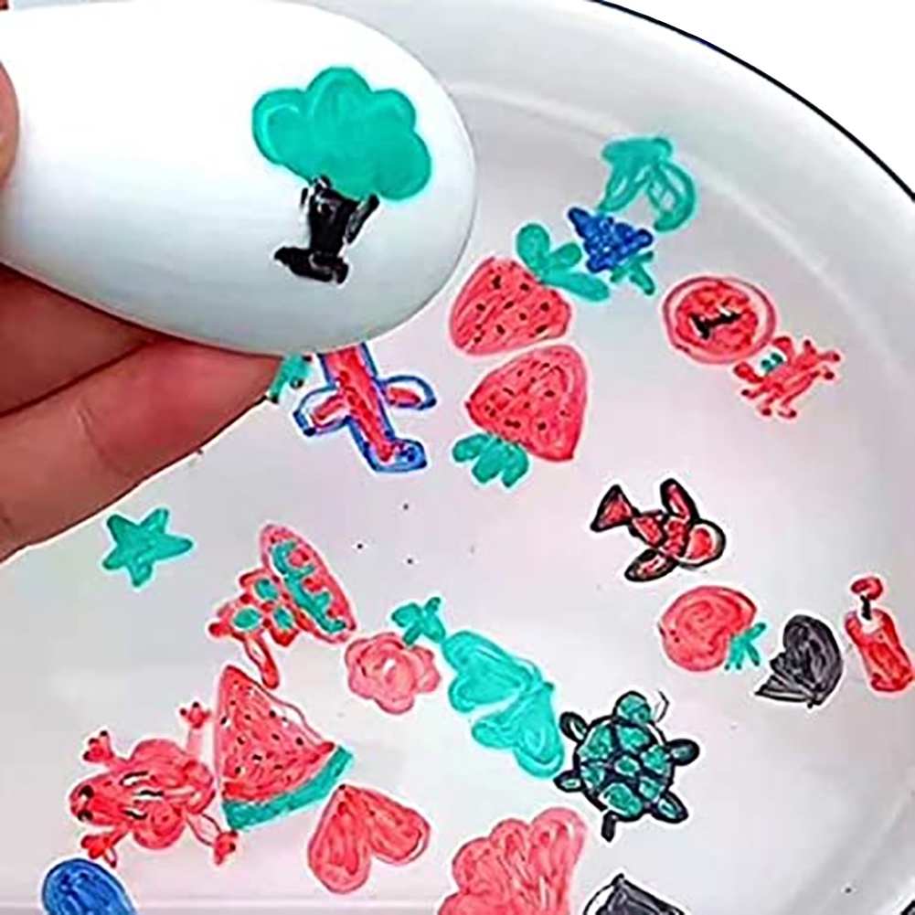 Bộ 12 Bút Vẽ Màu Nước Thần Kì Kèm Muỗng Sứ Tiện Dụng Cho Bé