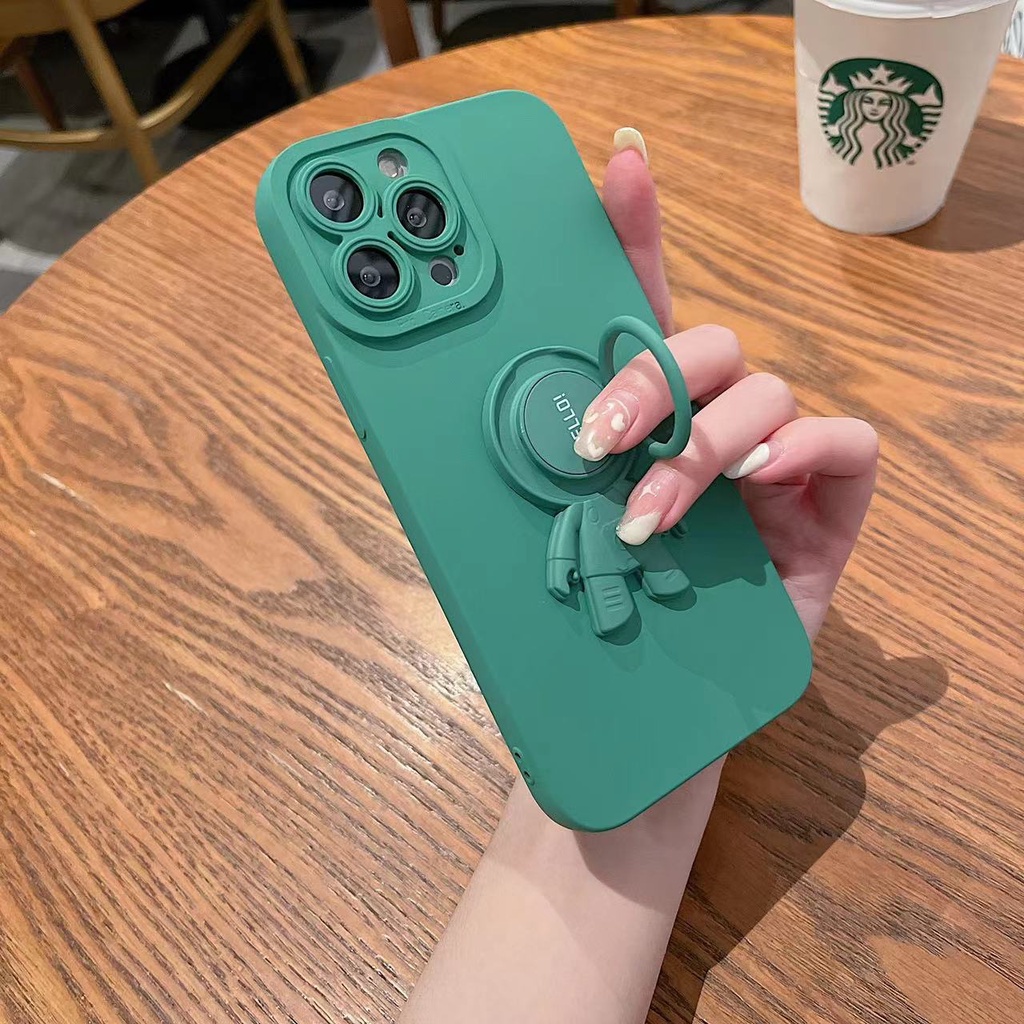 Ốp Điện Thoại Có Giá Đỡ Hình Phi Hành Gia Cho iphone 13 Pro Max i13 13pro 11ProMax i11 12Pro 12 Pro Max