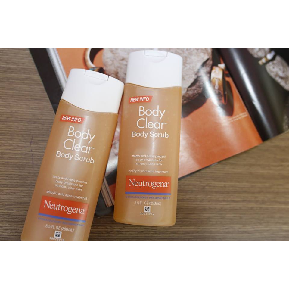 Sữa Tắm Neutrogena Body Clear Body Scrub (250ml) _ NTG002ST