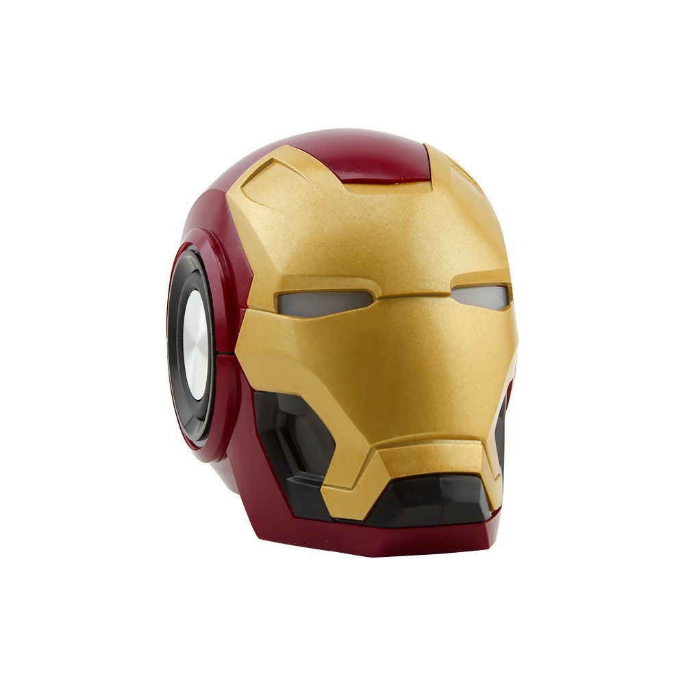 Loa Bluetooth Hình Nhân Vật Bumblebee / Iron Man Có Đèn Led