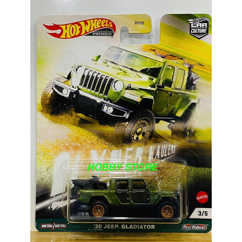 HOBBY STORE XE MÔ HÌNH HOT WHEELS PREMIUM HYPER HAULER FPY86