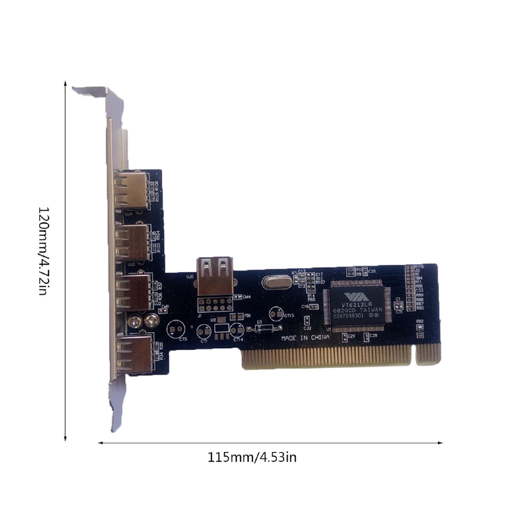 E USB2.0 Expansion Card Pci To Usb Expansion Card Usb Expansion Card Free Drive