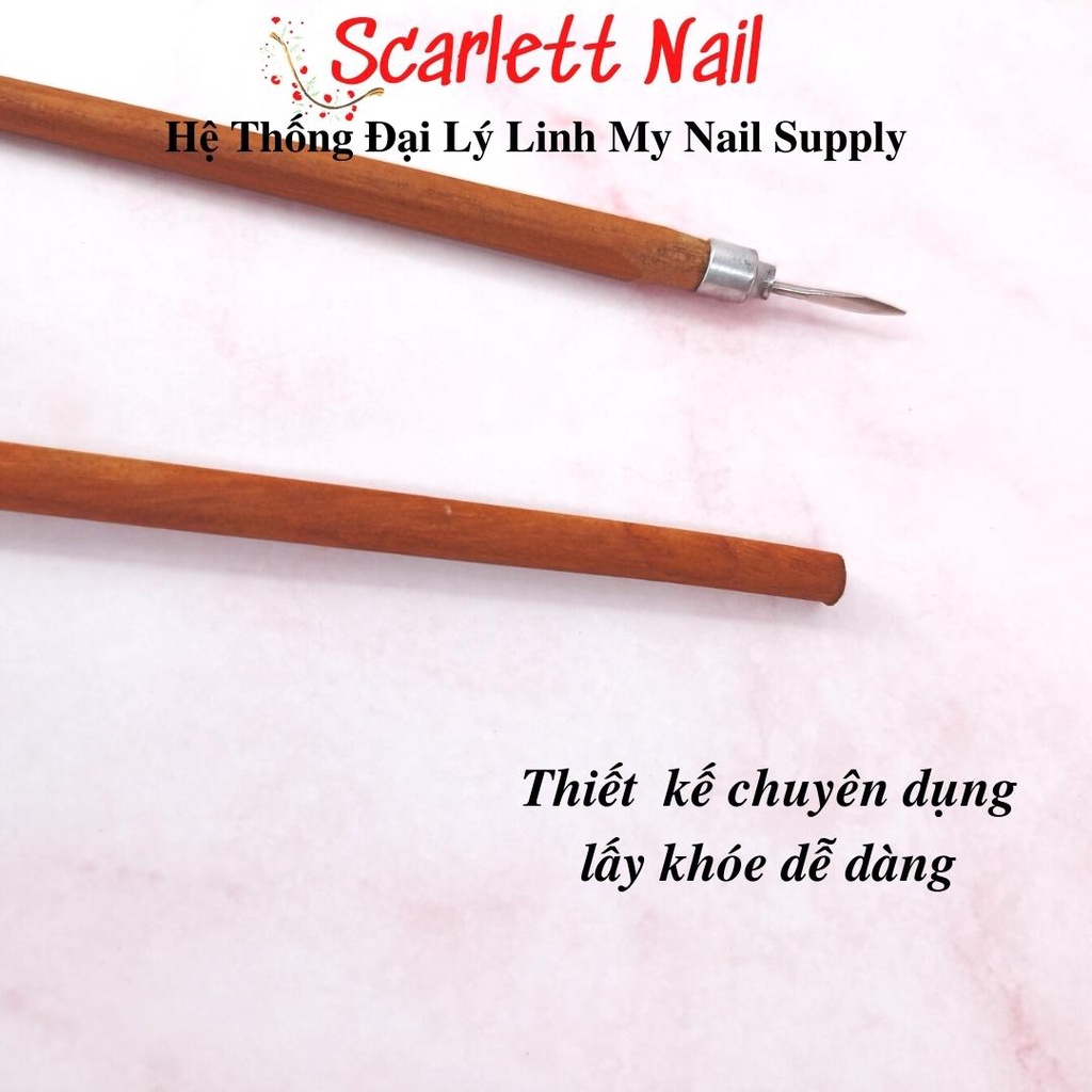 Cây Lấy Khóe Cán Gỗ - Lấy Khóe Móng Tay Móng Chân Siêu Bén