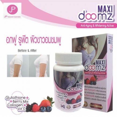 Viên uống nở ngực maxi doomz thái