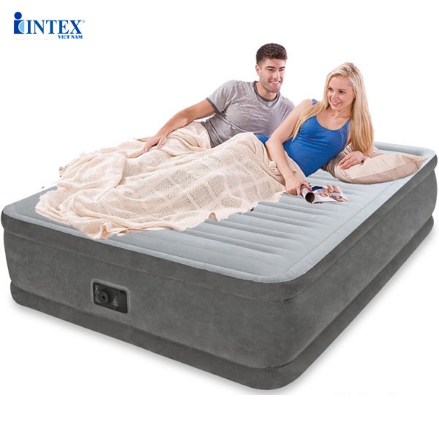 Giường hơi tự phồng công nghệ mới intex 64414