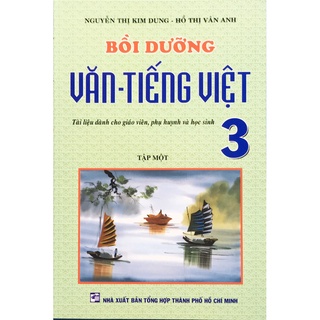 Sách - Bồi dưỡng văn - Tiếng Việt 3 tập một