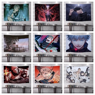 Tranh Vải Treo Tường Họa Tiết Anime jujutsu kaisen