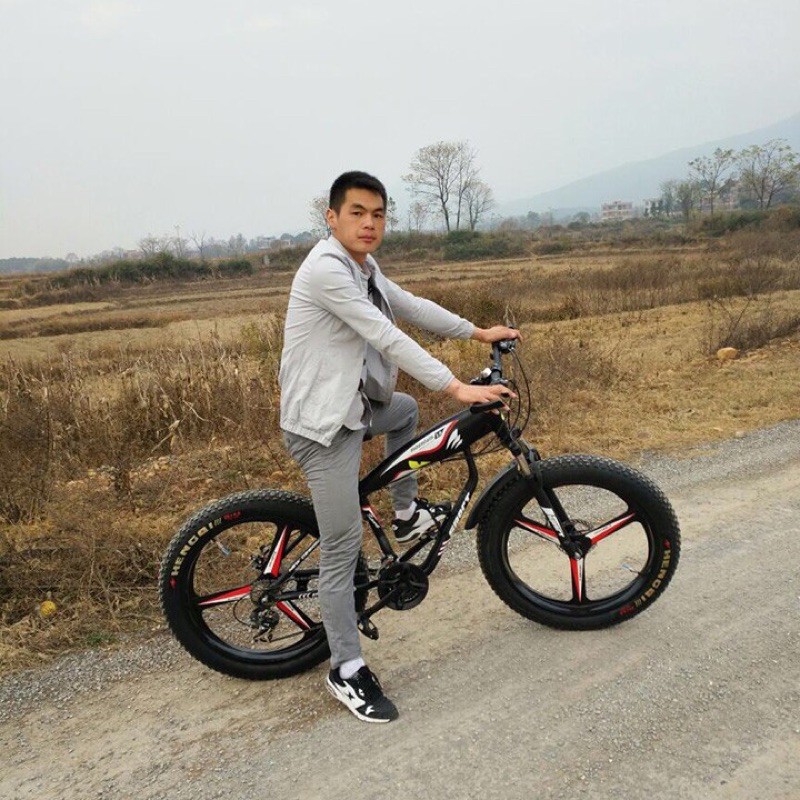 XE ĐẠP BÁNH BÉO VÀNH ĐÚC KHUNG NHÔM