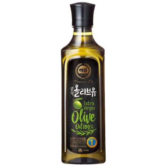 DẦU OLIVE HÀN QUỐC 500ML 해표 압착 올리브유