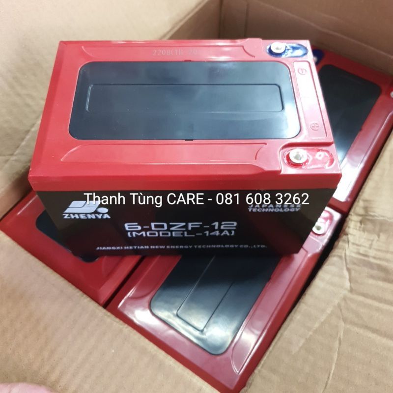 Ắc Quy 12V-14Ah cho xe điện trẻ em | Ắc quy 12V cho xe đạp điện |  Ắc quy ZHENTA 12V